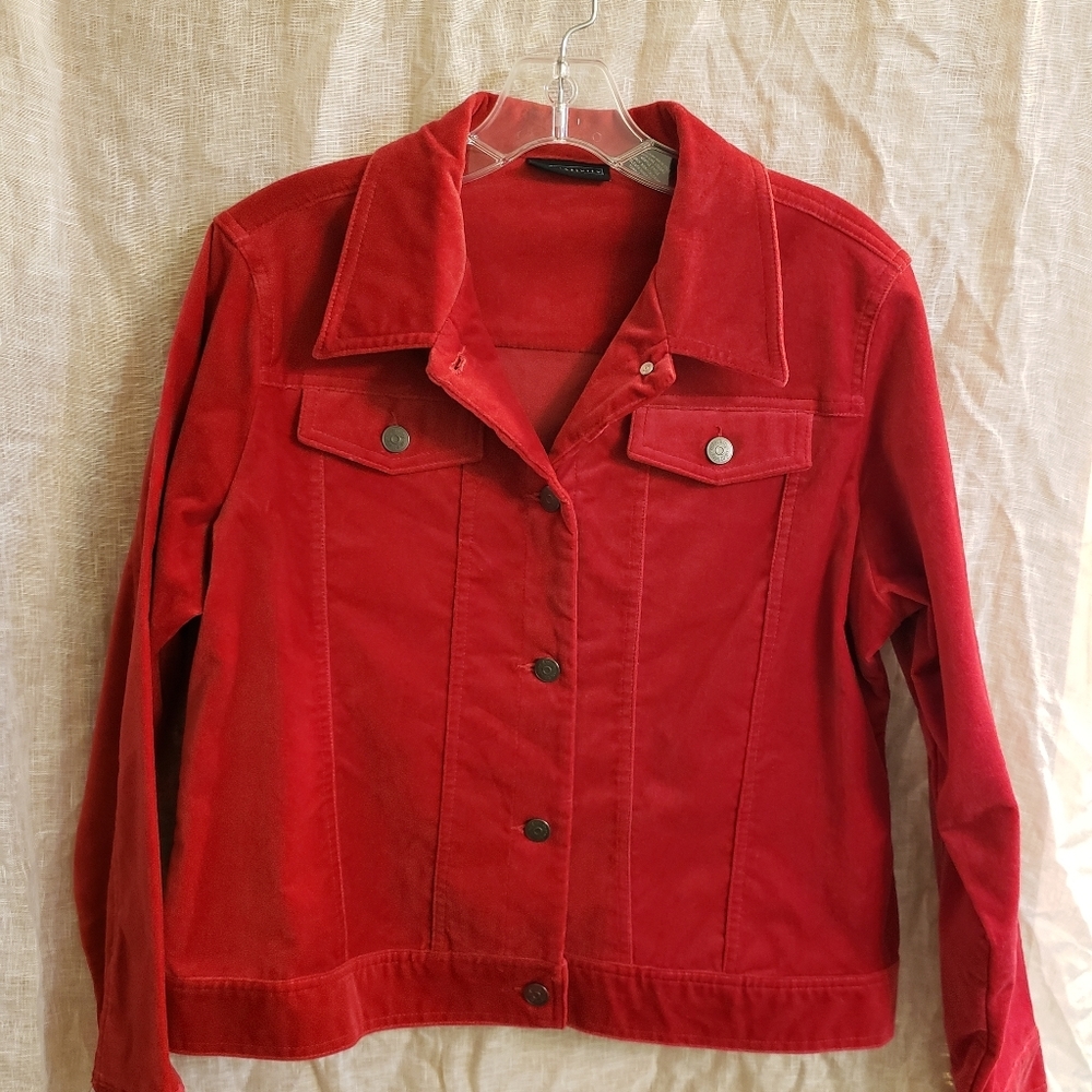 Velveteen jacket